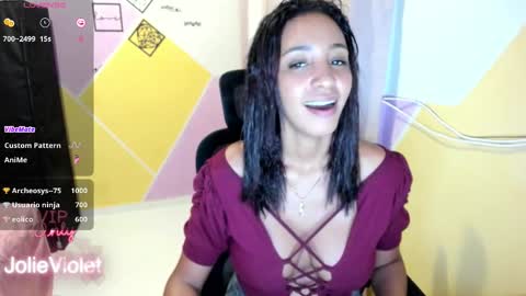 JolieViolet online show from February 5, 8:57 pm