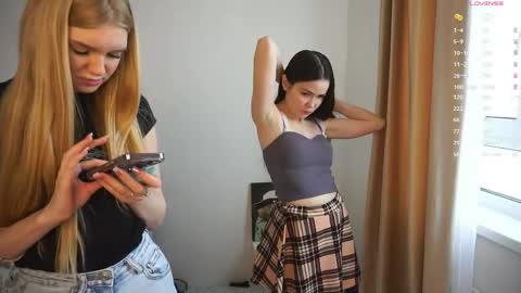 We Kate and EvaDay   AshleyNight  Lovense is on PVT ALWAYS OPEN  online show from April 3, 5:38 am