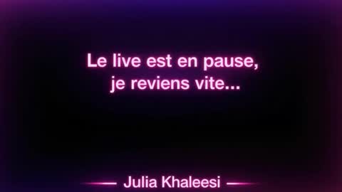 Julia Khaleesii online show from February 22, 7:12 pm