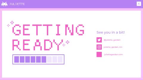 Snapshot of juliette_garden chatting on October 10, 2:21 am Here most days 3 online show from October 10, 2:21 am