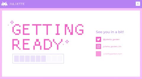 Snapshot of juliette_garden chatting on October 20, 11:16 pm Here most days 3 online show from October 20, 11:16 pm