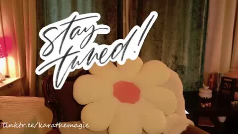 I am here around 5am GMT karathemagic online show from April 12, 2:44 pm