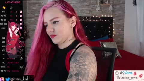 Snapshot of katherine_myers chatting on February 8, 6:43 am Katherine online show from February 8, 6:43 am