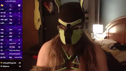 kinkywolf87 online show from October 11, 7:29 am