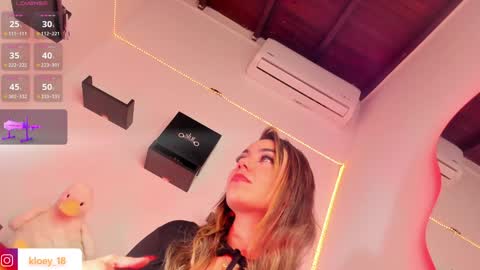 Snapshot of kloey_hoot chatting on January 5, 11:44 pm Kloey online show from January 5, 11:44 pm