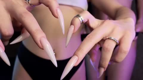 Snapshot of knock_knocks chatting on February 5, 7:53 pm Sakura Azumi online show from February 5, 7:53 pm