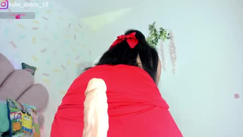 Snapshot of kylie_evans_18 chatting on March 2, 12:31 am Kylie online show from March 2, 12:31 am