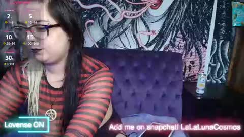 Snapshot of lalalunacosmos chatting on August 3, 3:16 pm LaLaLunaCosmos online show from August 3, 3:16 pm