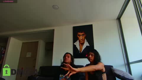 Snapshot of latin_couple77 chatting on February 10, 3:32 pm Sara y Andy online show from February 10, 3:32 pm