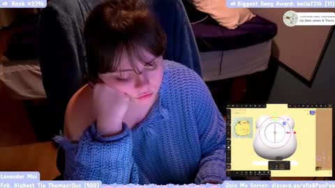 LavenderMei online show from February 25, 11:36 pm