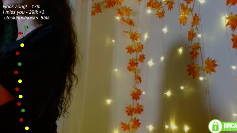 Snapshot of leia_bell chatting on October 12, 7:13 pm hey Im Leia and I love rock  online show from October 12, 7:13 pm