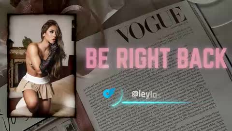 Snapshot of leyla_steel chatting on March 15, 11:38 am INSTA leylasteel model online show from March 15, 11:38 am