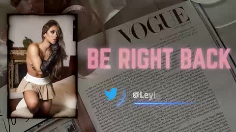 Snapshot of leyla_steel chatting on March 18, 11:35 am INSTA leylasteel model online show from March 18, 11:35 am