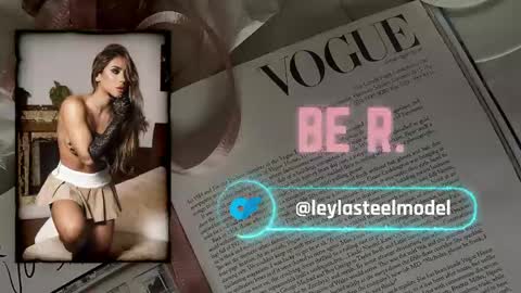 Snapshot of leyla_steel chatting on April 12, 4:23 pm INSTA leylasteel model online show from April 12, 4:23 pm