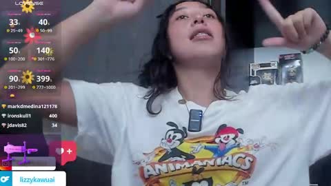 Snapshot of lizzy_kawuaii chatting on April 18, 7:58 pm lizzy online show from April 18, 7:58 pm