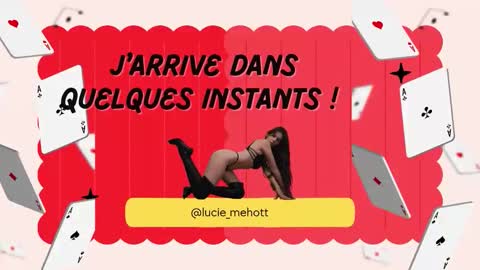 Lucie hot follow me on  online show from November 13, 10:03 am