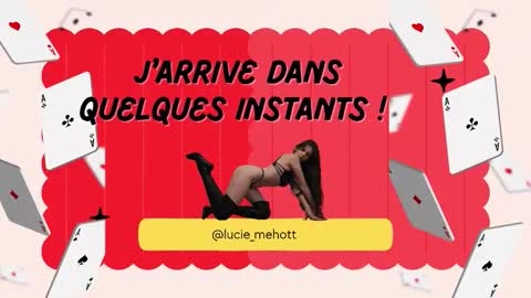 Lucie hot follow me on  online show from November 18, 7:18 pm