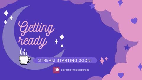 ..LunaSparkles. online show from February 8, 6:50 am