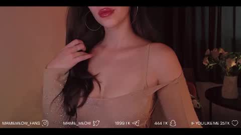 Snapshot of mamiemeow chatting on July 2, 7:58 am Your Miss Alice online show from July 2, 7:58 am