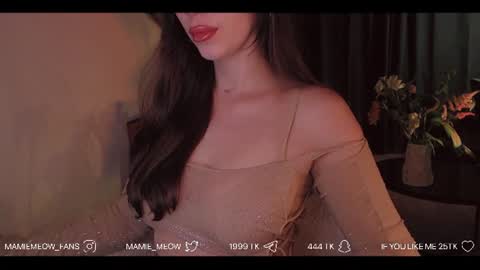 Snapshot of mamiemeow chatting on July 8, 1:59 pm Your Miss Alice online show from July 8, 1:59 pm