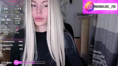 Marmalade Fox online show from March 10, 12:10 pm