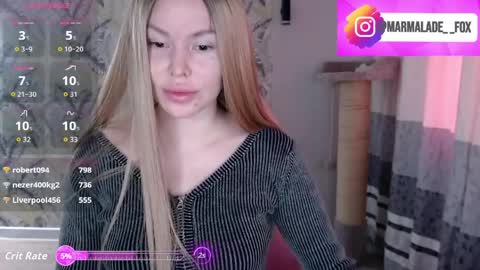 Marmalade Fox online show from March 29, 5:40 am