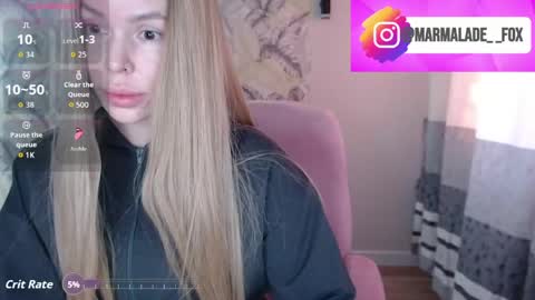 Marmalade Fox online show from April 14, 10:16 pm