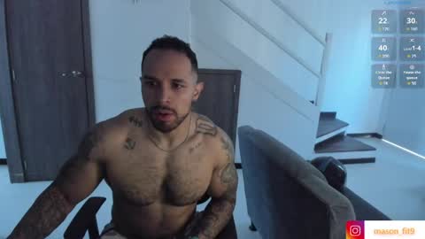 Snapshot of mason_fit chatting on June 1, 12:51 pm Mason Andre online show from June 1, 12:51 pm