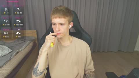 Max Gen with tats 24years  And Ethan without tats 20 years online show from February 10, 5:09 pm