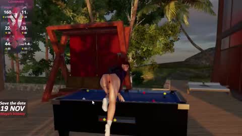 Snapshot of maya_3dxx chatting on November 12, 4:18 pm Maya online show from November 12, 4:18 pm