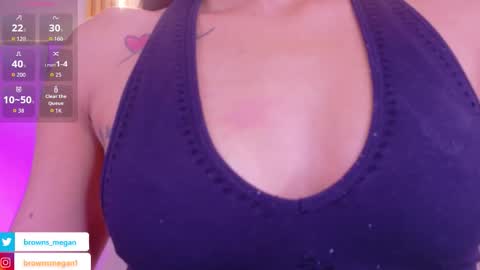 Megan  online show from February 17, 1:07 pm