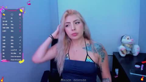 Megan rose online show from March 24, 2:49 am