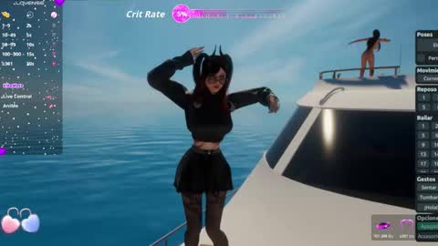 Megan online show from February 7, 1:09 am