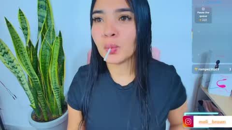 Snapshot of meli__brown chatting on April 20, 5:54 am Independent model online show from April 20, 5:54 am