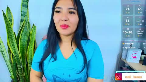 Snapshot of meli__brown chatting on May 11, 11:46 pm Independent model online show from May 11, 11:46 pm