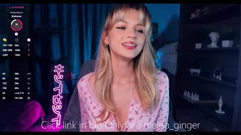 Snapshot of melisa_ginger chatting on September 28, 9:25 am Im Melisa 3 online show from September 28, 9:25 am