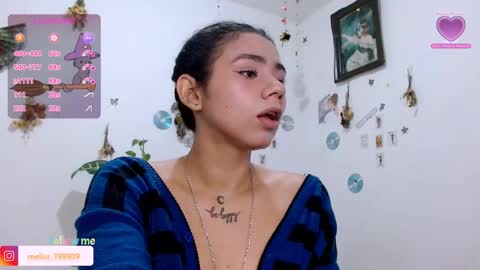 Snapshot of meliss1 chatting on April 17, 12:57 am melissa online show from April 17, 12:57 am