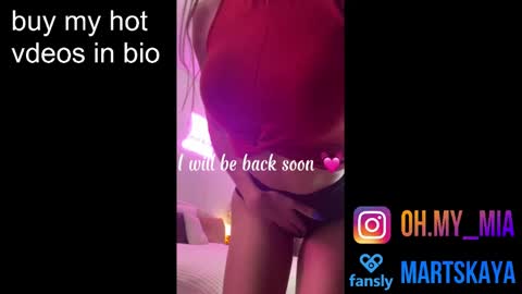 Mia Martskaya online show from January 4, 6:09 am