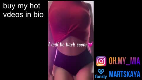 Mia Martskaya online show from January 18, 7:49 am