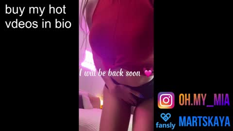 Mia Martskaya online show from January 21, 7:15 am