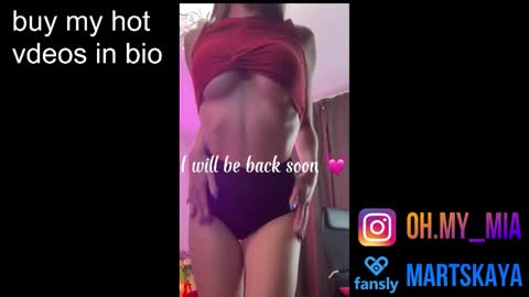 Mia Martskaya online show from September 17, 9:22 am