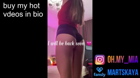 Mia Martskaya online show from October 2, 10:00 am