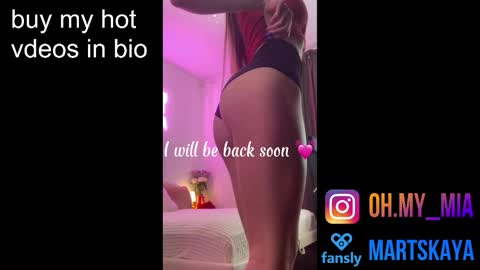 Mia Martskaya online show from October 22, 10:15 am