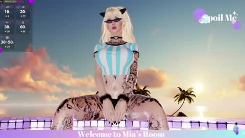 Mia online show from June 17, 2:14 am