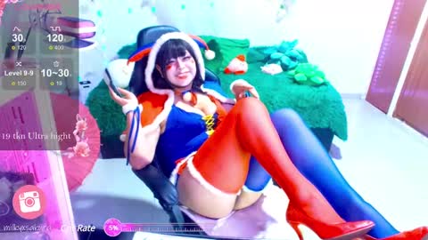 Snapshot of milkysakura chatting on December 14, 3:07 am Abby Lilia online show from December 14, 3:07 am