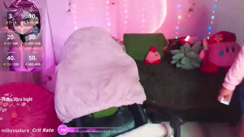 Snapshot of milkysakura chatting on February 27, 2:00 am Abby Lilia online show from February 27, 2:00 am