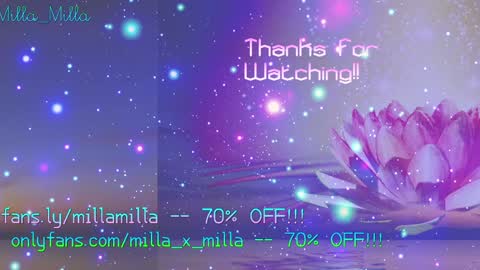 Snapshot of milla_milla chatting on December 21, 6:52 am milla_milla online show from December 21, 6:52 am