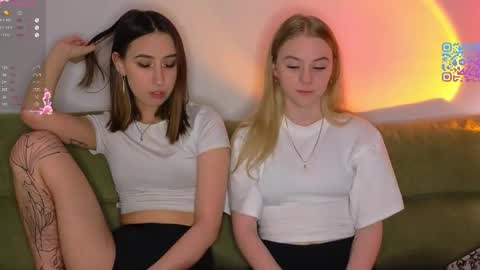 MilaBlack and  StacyBlonde Today unboxing Lovens OMG online show from May 1, 7:07 pm