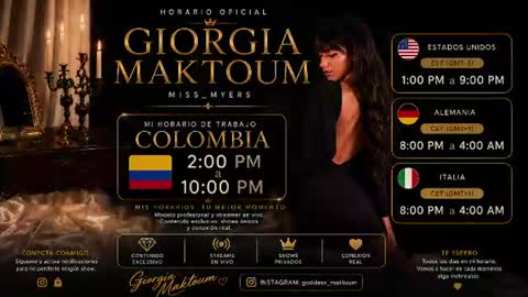 Snapshot of miss_myers chatting on July 18, 7:06 pm Goddess Myers thumb up is important for me kisses online show from July 18, 7:06 pm