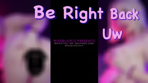 Snapshot of missblair12 chatting on December 23, 12:52 pm MissBlair online show from December 23, 12:52 pm